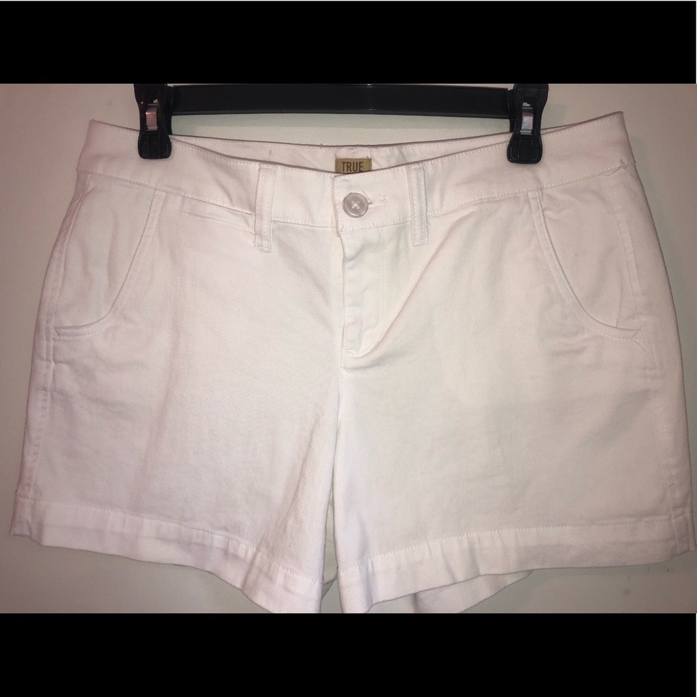 True Craft white shorts